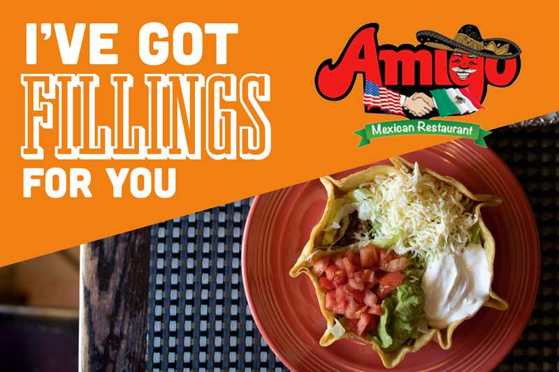 Amigo Mexican Restaurant for Valentine's Day