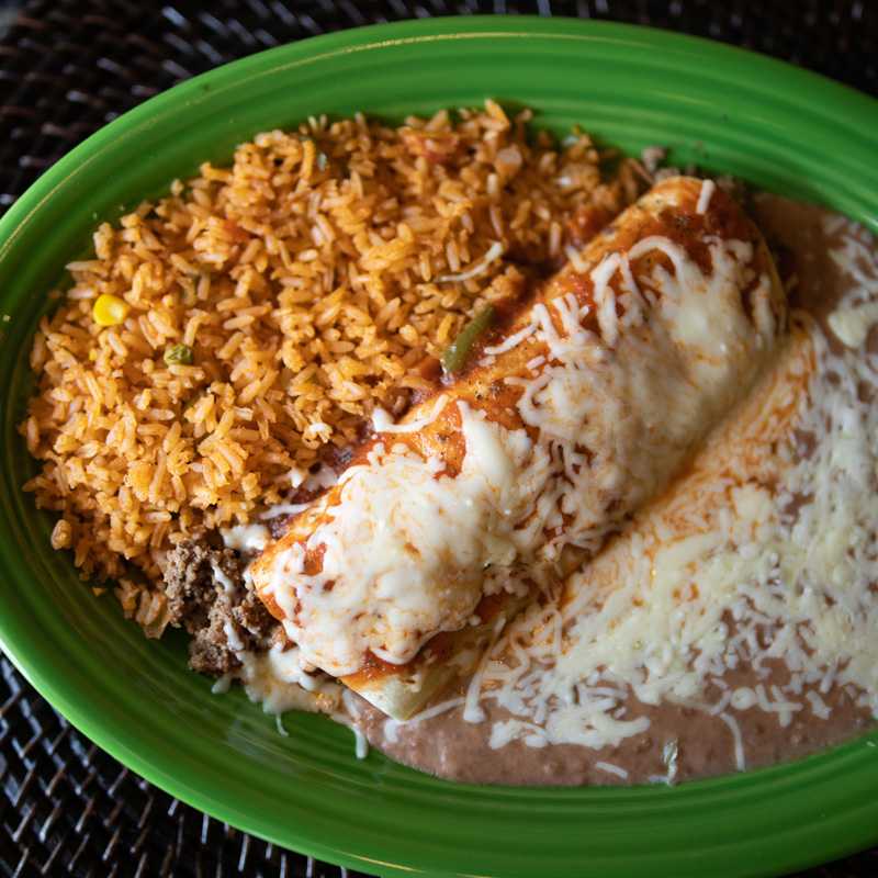 Amigo Lunch Special 2 at the East Ridge Mexican restaurant location